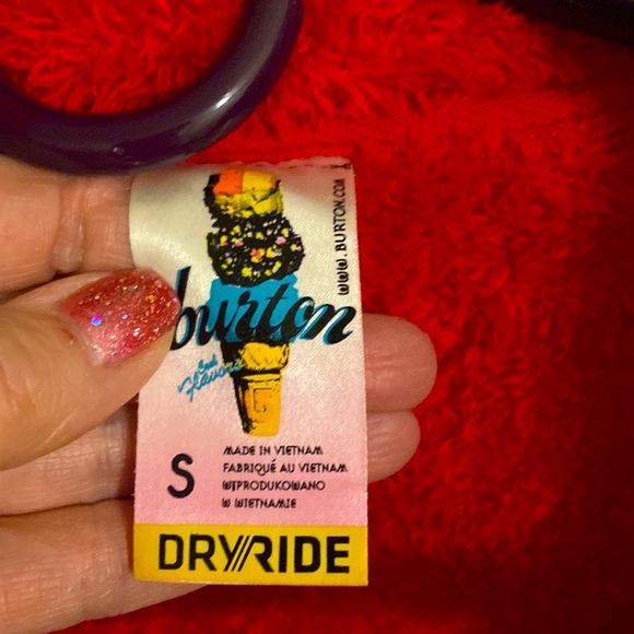 BURTON DRY-RIDE teddy full zip hard jacket. - Picture 5 of 8